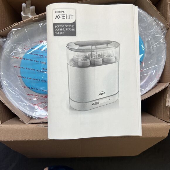 Philips Avent SCF284/05 3-in-1 Electric Steam Sterilizer NIB Baby Care Gift Home - Picture 7 of 16